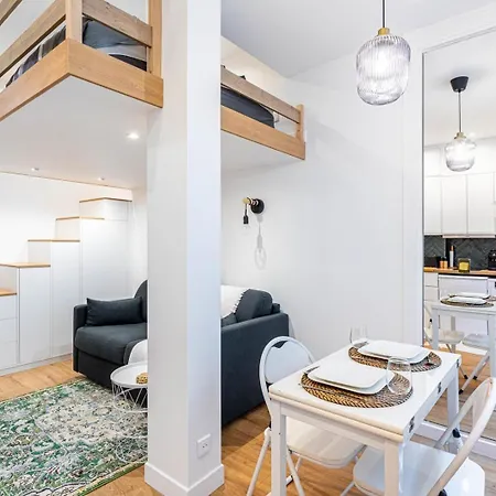 Lägenhet Guestready - Charming In The Lively 13th *